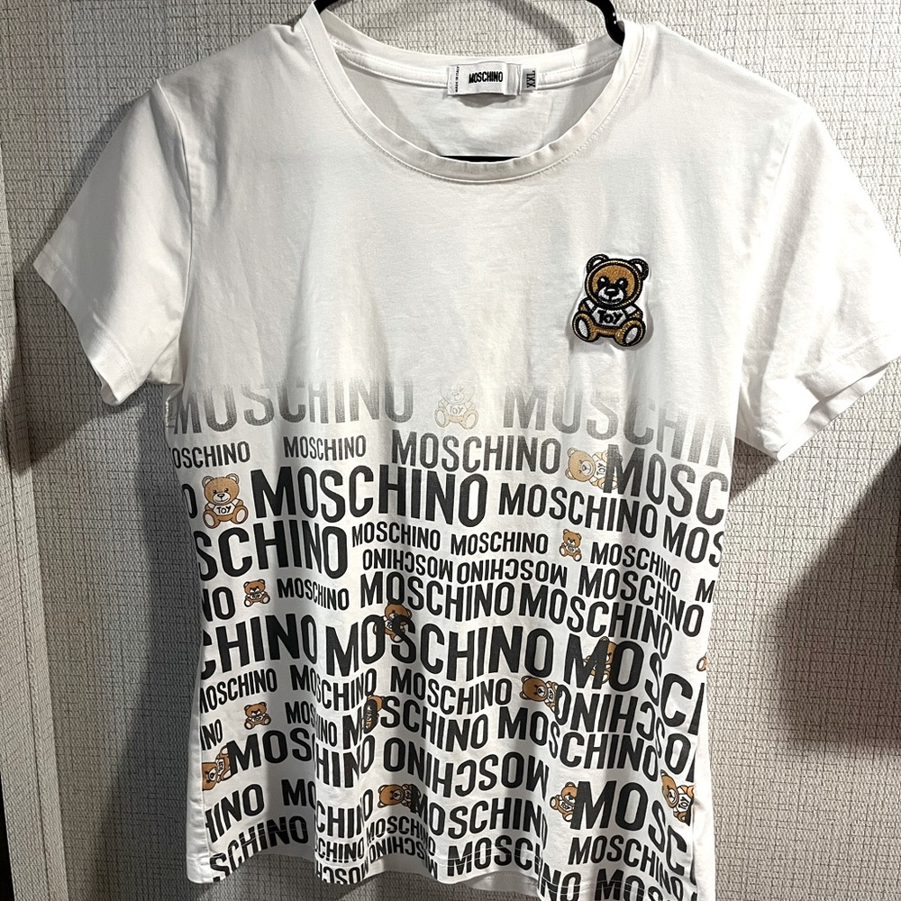 Moschino Vintage Bear Fitted Shirt